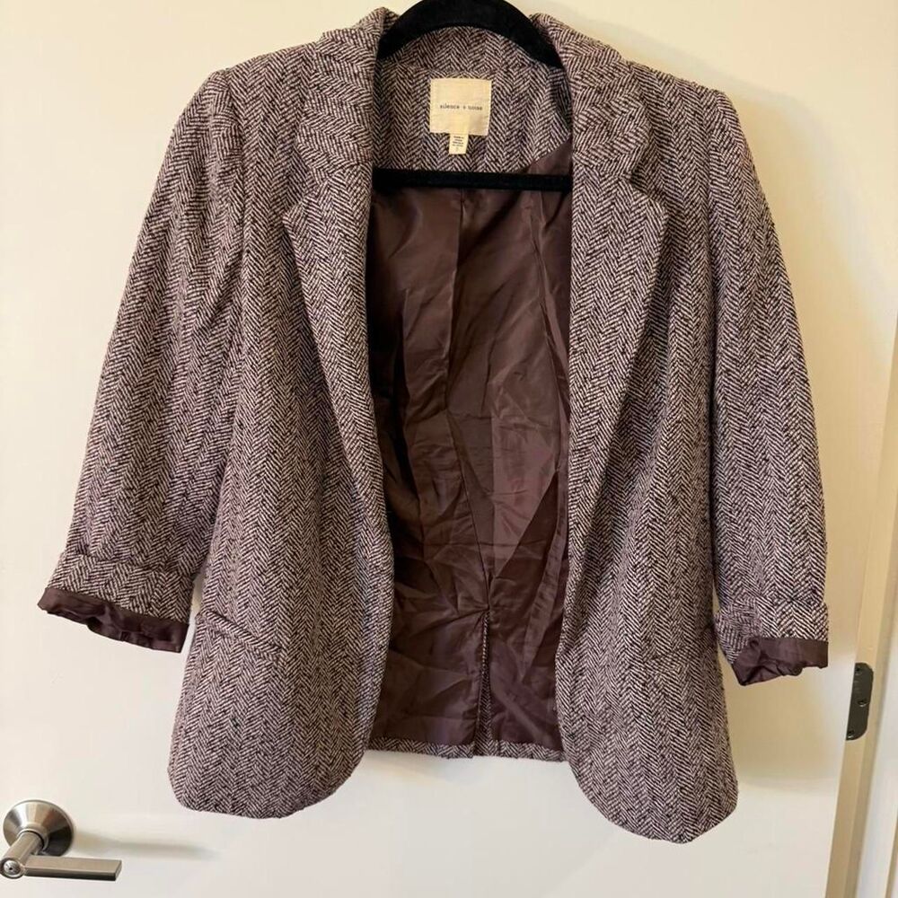Urban-outfitters Women's Brown and Purple Jacket